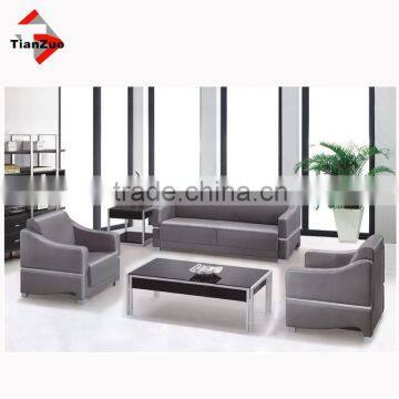 used in office/home furniture real leather sofa