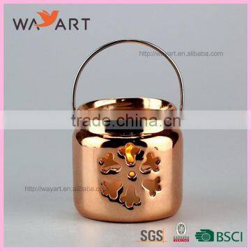 Nice Design Ceramic Gold Candle Jar photo-2