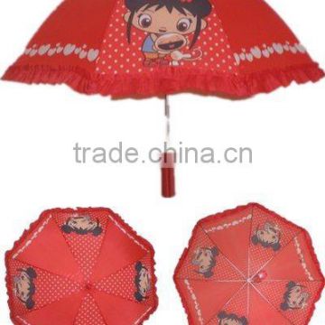 safty manual open child umbrella with printing