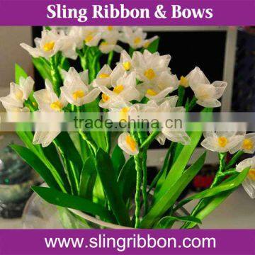 Chiffon Daffodil Of Ribbon Accessories