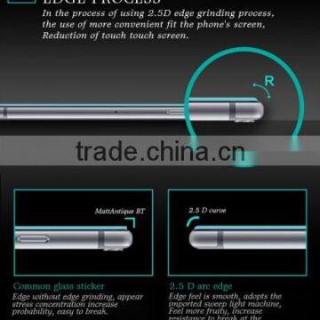 Gold Supplier 9H 2.5D Tempered Glass Screen Protector for IPhone 6 6s Plus photo-3