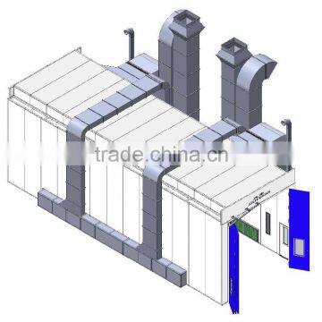 JF used truck spray booth for sale / used painting booth / industrial painting baking room