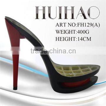 fashional ABS high heel shoe sole,shoe part