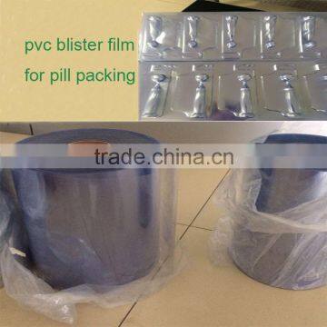 2016 Jiangsu Factory Supply PVC Transparent Film For Blister Packing