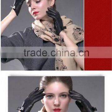 Fancy Black Sexy Leather Gloves Hot Sale Sexy Leather Gloves