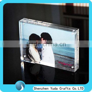 Transparent photo frame display holder 6x4 inch wedding picture frames