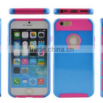 New PC+TPU Hybrid Shell Bumper Case, Wholesale Cell Phone Case for iPhone 6 4.7 and 5.5 inch