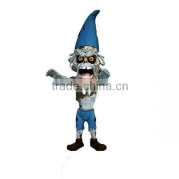 Popular wholesale resin Zombie walker garden gnome