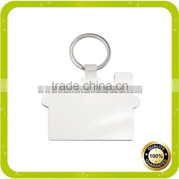 sublimation keyring hardboard, heat press blank key chains