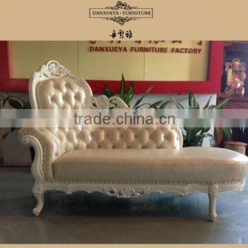 comfortable leather chaise longue sofa