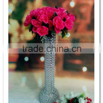 new products!wedding table decor crystal flower stand vase for wedding centerpieces or paty