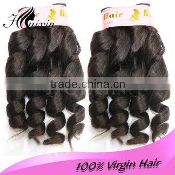 Top quality cheap human virgin hair pieces/quee rich curly mongolian virgin hair