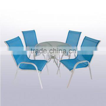 steel garden set 1 table 4 chairs garden furniture garden dining set