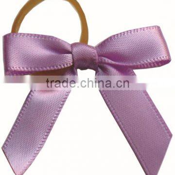 Elastic Satin Ribbon Bow for Perfume Pre Made Bows Perfume Packing Wedding Decor. photo-5