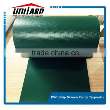 Dark Green PVC Strip Screen Fence