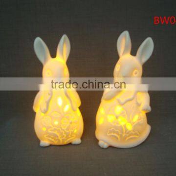 white rabbit ceramic incense burners&wax burner