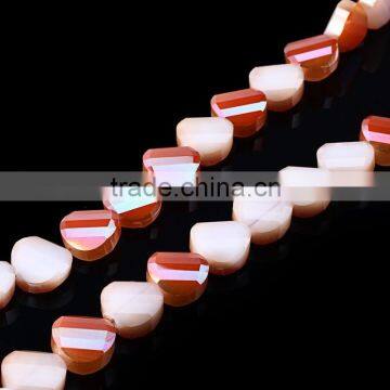 2015 fashionable flat back lead free loose crystal fancy glass beads
