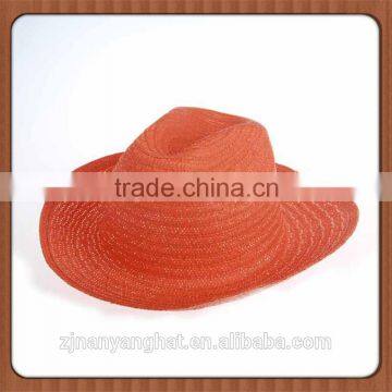 Popular factory cheap cowboy paper hat