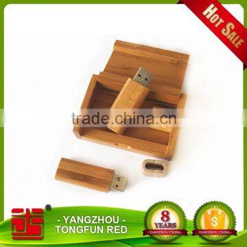 Logo Printing Engraving Wooden USB Bamboo USB stick