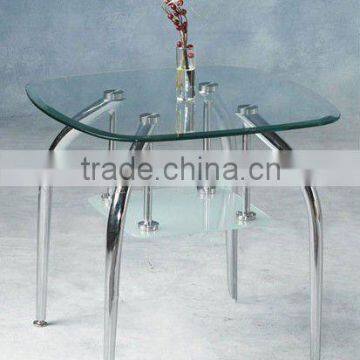 high-end easy clean acrylic dining table and chairs