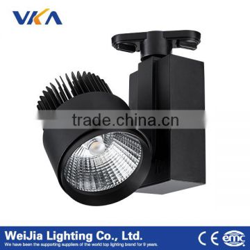 aluminum black led spotlight track