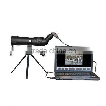 0.35MP compact and portable digital spotting scope