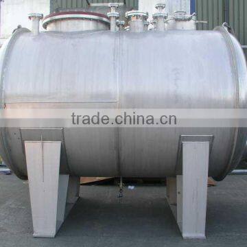 horizontal storage tank