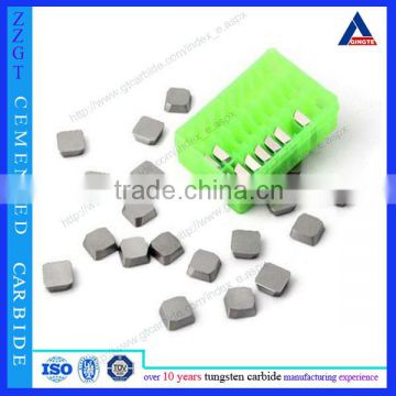 zhuzhu supplier produce tungsten carbide cutter standard milling insert