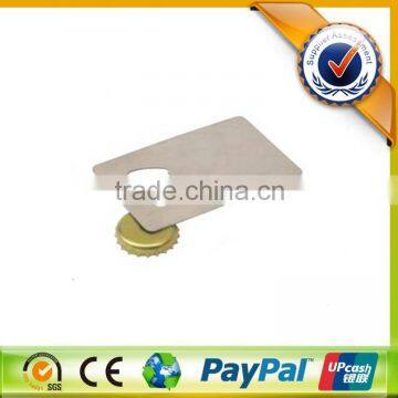 Wholesale Beer Design Blank Bottle Opener Rectangle Shape