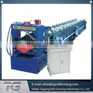 Aluminum Ridge Cap Hydraulic Machine Roof Ridge Cap Roll Forming Machine photo-2