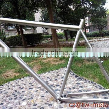 Titanium mountain bicycle frame customized Ti mtb bike frame with breeze dropouts