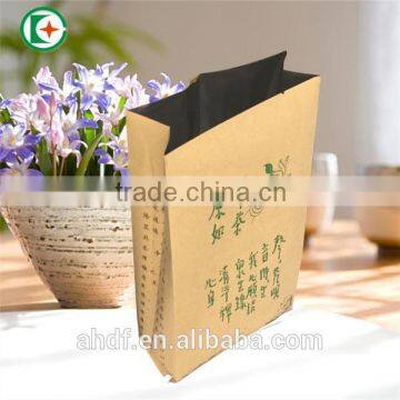 filter bag/filter paper for tea bag/flat bottom kraft paper bag for tea