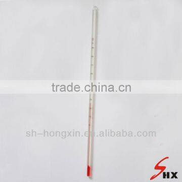 red liquid industrial thermometer