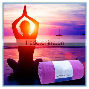 Hot sale microfiber suede yoga towel