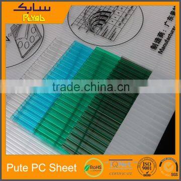 UV protection fluted Polycarbonate Multiwall Sheet