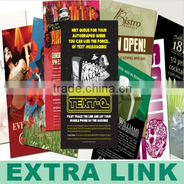 Fashion Restaurant Leaflet,Leaflet Printing, Flyer Design (14th-year printing experience)