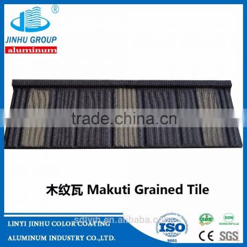 Biliding materials of colorful stone coated steel and metal roofing tile