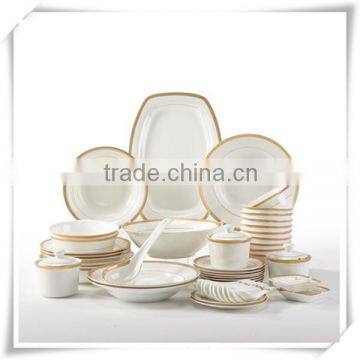 Bone china modern dinner set