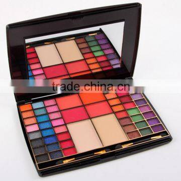 Chinese factories wholesale custom hot color cosmetic box, 54 black eye shadow box