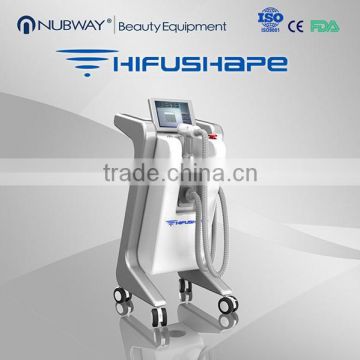 Face Lifting New Advanced Body Slimming Hifu Machine Nubway Liposonix Hifu Body Shaping Product Hifu High Intensity Focused Ultrasound Bags Under The Eyes Removal