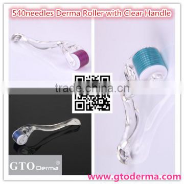 GTO 540needles dermaroller for wrinkle,scar,acne,pigmentation removal