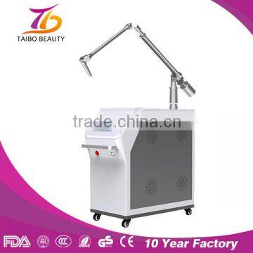 1064nm The 1064 Nm 532nm Q-switch Nd Yag Brown Age Spots Removal Laser Tattoo Remvoal Machine With Long Pulsed