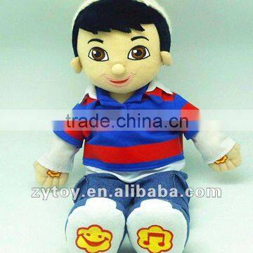 Lovely Plush Boy Doll Baby Toys OEM