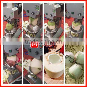 CE Approved Stainless Steel Electric Green Coconut Peeling Machine for Sale/ Young Coconut Peeler Machine photo-3