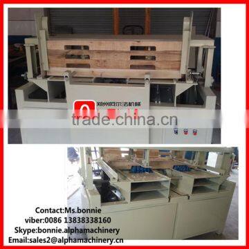 High Quality Single Slot Wood Pallet Notching Machine photo-2