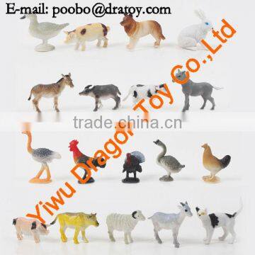 Hot farm toy farm animal toy figurine set