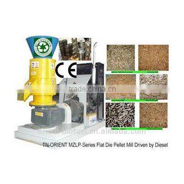 Family used Agro Waste Pellet Machine for Flat Die