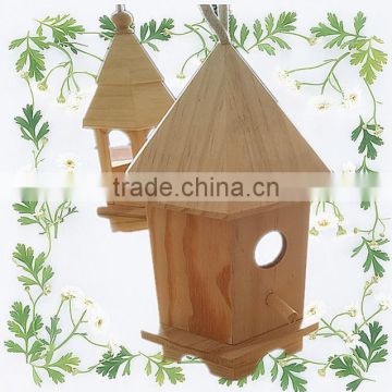 high quality wooden bird nest made by paulownia