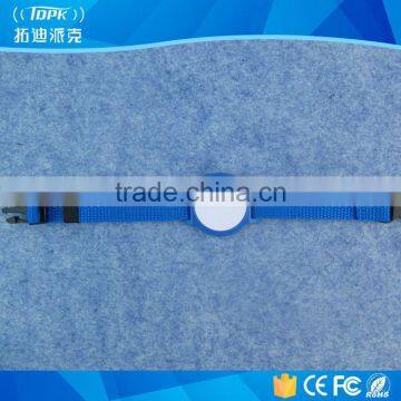 cool rfid nylon wristband for health care