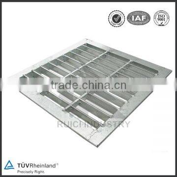 drainage gutter with stainless steel grating cover